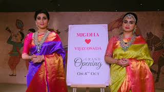 Mugdha ❤ Vijayawada  Grand Opening on Oct 8th [upl. by Towers]