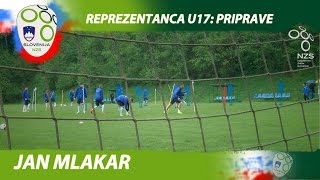 REPREZENTANCA U17 JAN MLAKAR [upl. by Stavro476]