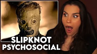 I AM HYPE First Time Reaction to Slipknot  quotPsychosocialquot [upl. by Yahsram]