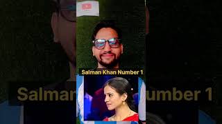 Salman Khan Number 1 🔥💯 Actor musalman salmankhan salmanshahrukh actor [upl. by Sykes]