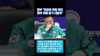 정부 quot전공의 지원 저조환자 위해 용기 내달라quot 뉴스 이슈 댓글 [upl. by Assirol]