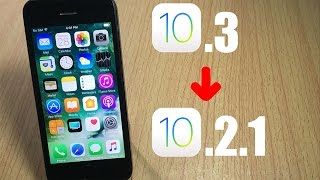 How To Downgrade iOS 103 to 1021  iPhone iPad amp iPod [upl. by Nov328]