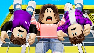 Big Sister Hated Little Twin Brothers A Roblox Movie [upl. by Ketti305]