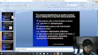 Local anesthetic drugs  lecture 8 final part [upl. by Ehcadroj]