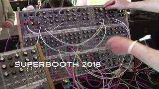 ACL Audiophile Circuits League Modular Synthesizer Live Sound Demo  Superbooth 2018 [upl. by Cora486]