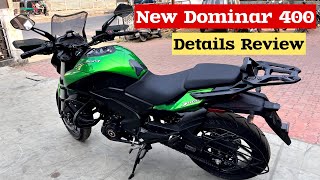 New 2024 Bajaj Dominar 400 Details Review  On Road Price amp Features  dominar 400 [upl. by Aiksa]