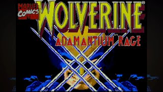 Wolverine Adamantium rage для Sega Genesis hard no death [upl. by Aitsirt]