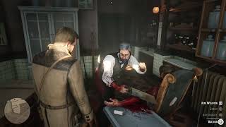 Mans arm gets amputated in rdr2 [upl. by Mohsen559]