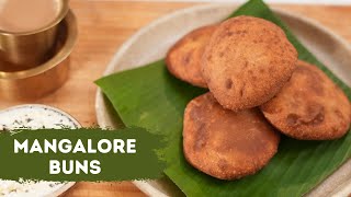 Mangalore Buns  Breakfast Series 20  Chef Afraz  मैंगलोर बन्स  Sanjeev Kapoor Khazana [upl. by Rianon]