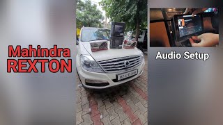 Mahindra REXTON  Custom Interiors  Custom Audio Setup [upl. by Nepean]