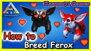 How to Breed Ferox in Ark 💥 [upl. by Eijneb]