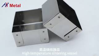 High temperature sintered vessel [upl. by Flodur]