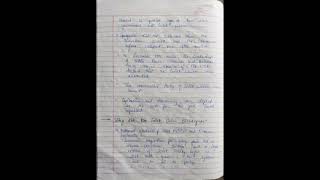 Handwritten notes of The End of Bipolarity class 12 [upl. by Farland]