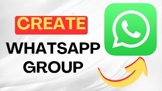 How To create whatsapp Group 2024 [upl. by Yecaj]