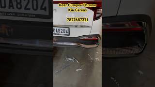 How to Install Kia Carens Rear Bumper Exclusive Chrome on Premium Model – Easy Upgrade [upl. by Neehcas]