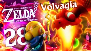 THE LEGEND OF ZELDA ECHOES OF WISDOM 🪄 28 Volvagia Boss Battle [upl. by Mcnair]