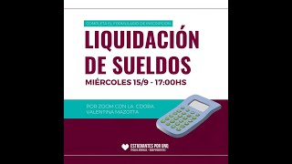 Curso de Liquidación de Sueldos [upl. by Rengaw913]