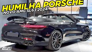 ESQUEÇA PROSCHE 911 CABRIO NOVO AMG SL63 2024 COM 816 CV E 144 KGFM CONVERSÍVEL ABSURDO DO MUNDO [upl. by Elleret]