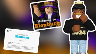 CHECKING OUT THE NE BLOXBURG NEW YEARS UPDATE Bloxburg gameplay [upl. by Leinaj]