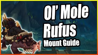 Ol Mole Rufus│Mount Guide│The War Within [upl. by Erbes144]