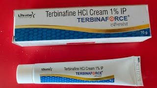 Terbinafine Cream  Terbinaforce Cream Review In Hindi [upl. by Pradeep]