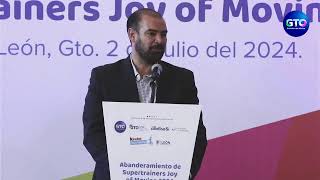 Transmisión Especial  Abanderamiento de Supertrainers Joy of Moving 2024 [upl. by Macnamara]