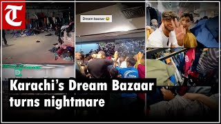 Pakistan’s Dream Bazaar Mall looted by unruly mob on opening day [upl. by Dilaw43]