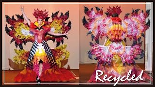 How I made this dress using recycled garbage [upl. by Rolland841]