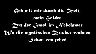 Oonagh Avalon mit lyrics [upl. by Whalen]