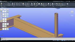 Advance steel Test Model 3d [upl. by Lahsiv307]