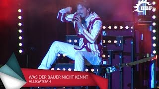 Alligatoah  Was der Bauer nicht kennt LIVE [upl. by Jerz]