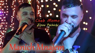 Cheb Momo 2024 Manich Nejem ©️Avec Zinou Pachichi Live cover cheb reda diamond Mariage [upl. by Atinaujnas]