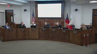 Watch Peachtree City Council Work Session  Nov 7th 2924 [upl. by Nelrsa]