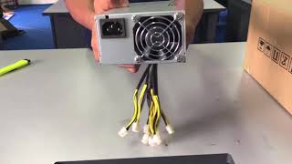 What is inside bitcoin Miner Antminer S9 135 THs or 14THs Box from Bitmain [upl. by Souvaine]