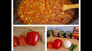 Homemade Chili Recipe  Vegan amp Meat Lover Options [upl. by Arinay]