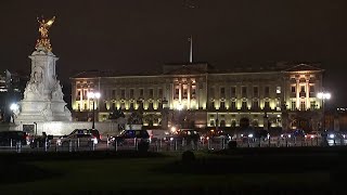 View of Buckingham Palace after reports of King Charles cancer [upl. by Inafets340]