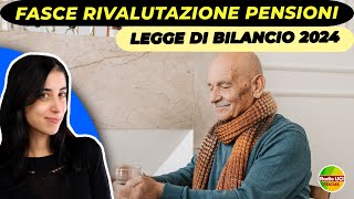 Fasce di Rivalutazione delle Pensioni👴 Legge di Bilancio 2024 [upl. by Orit]