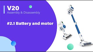 V20 12 Disassembly of entire vacuum cleaner [upl. by Odele]