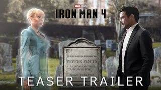 IRONMAN 4  TEASER TRAILER  Robert Downey Jr Returns as Tony Stark  Marvel Studios HD [upl. by Eetsirhc]