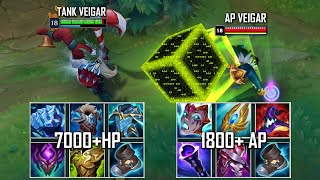 TANK VEIGAR vs AP VEIGAR FULL BUILD FIGHTS amp Best Moments [upl. by Seamus64]