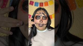 Día de muertos 🕯️🌼 catrina makeup calavera carlosrivera dorisjoselyn [upl. by Wrennie]