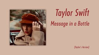 Taylor Swift  Message in a Bottle Taylors Version Instrumental [upl. by Eelir669]