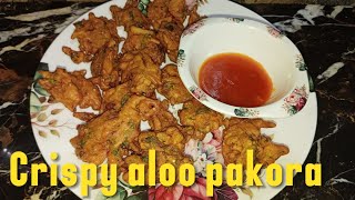 Crispy Aloo pakora recipe aloo pyaz pakora recipe by Mr Hadi [upl. by Balliol634]