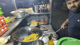 Pune Streetfood  Egg Fried rice  Mini Vlog 10 [upl. by Tabina]