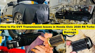 How to Fix CVT Transmission Issues in Honda Civic 2020 RS Turbo [upl. by Fletch195]