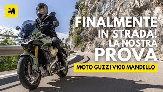 Moto Guzzi V100 Mandello è vera rivoluzione  Le nostre prime impressioni [upl. by Nickey]