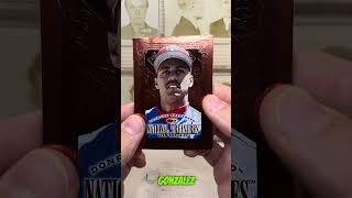 Ripping a Vintage 1997 Donruss Preferred Baseball Card Pack baseballcards packripping rippingwax [upl. by Etteniotnna887]