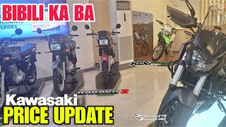 Magkano na Presyo ng KAWASAKI Motorcycle SRP Downpayment Monthly San Casa Makabili [upl. by Noyahs]