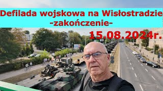 Czołgi Abrahms na defiladzie wojskowej na warszawskiej Wisłostradzie  15082024r [upl. by Aner]