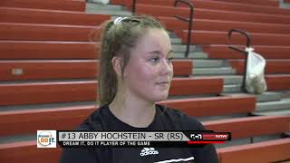 Abby Hochstein Hartington Cedar Catholic Player of the Game vs Pierce 092419 [upl. by Kenleigh]